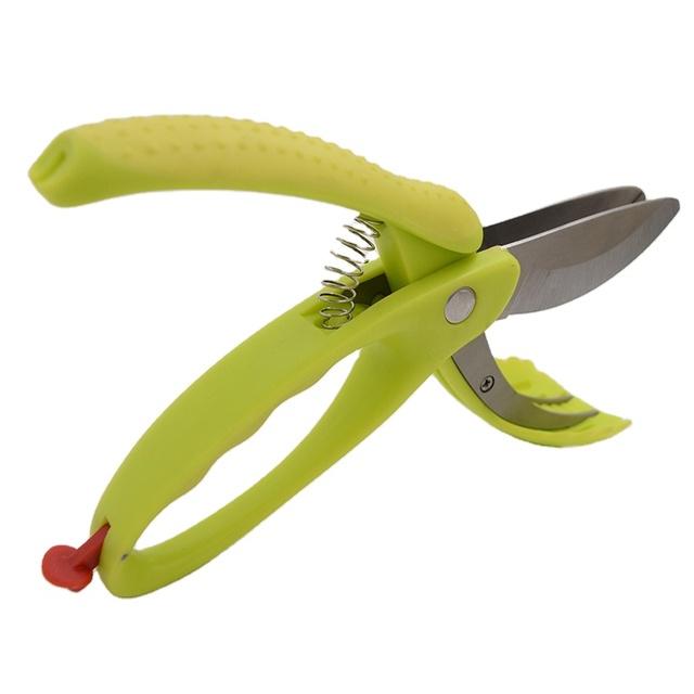 Multi Function Kitchen 2 Blades Cutting Food Vegetable Scissor Salad Scissors
