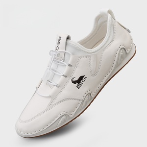 Nouvelles baskets décontractées unisexes en cuir blanc respirantes et polyvalentes pour homme, collection automne 2026 – Meilleures ventes - Product Image 2