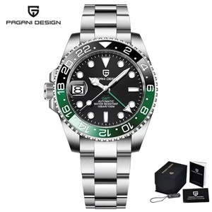 PAGANI DESIGN 1662 NH34 GMT Montre mécanique automatique de luxe pour homme Montre Pour Homme Original - Product Image 6