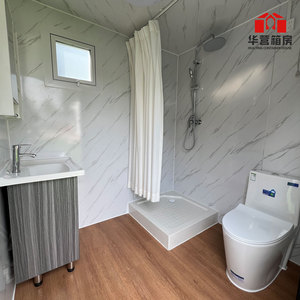 Hoàn chỉnh prefab phòng tắm đơn vị-vòi hoa sen cubicle & nhà vệ sinh Combo Set - Product Image 4