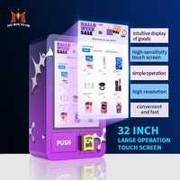 Distributeur automatique mural à écran tactile de 32 pouces, paiement par carte de crédit, espèces, QR, Apple Pay, mini distributeur automatique pour ZYN Nicotine