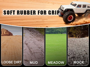 Neumáticos de <span class=keywords><strong>1</strong></span>.0 Pulgadas para <span class=keywords><strong>Crawler</strong></span> RC con Insertos de Espuma para Traxxas TRX4M <span class=keywords><strong>Axial</strong></span> SCX24 FCX24 97054-<span class=keywords><strong>1</strong></span> y RC Escala <span class=keywords><strong>1</strong></span>/18 <span class=keywords><strong>1</strong></span>/<span class=keywords><strong>24</strong></span>, 4 Piezas - Product Image 4