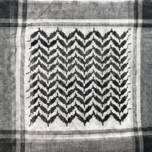 Foulard de tête arabe pour hommes, Moyen-Orient, désert/rouge, shemagh, couvre-chef musulman personnalisé - Product Image 3