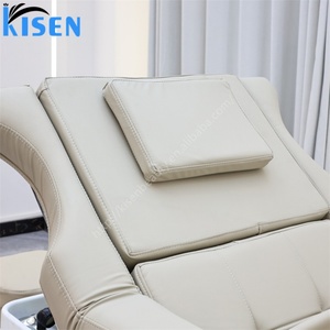 KISEN Mobilier de Salon : Lit de Lavage Capillaire Électrique Réglable pour Spa Japonais, Thérapie de la Tête, Lavage des Cheveux, Lit de Massage Thaïlandais, Pédicure Spa - Product Image 3