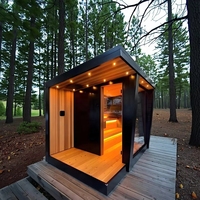 Salle de douche vapeur multifonctionnelle / Sauna intérieur carré