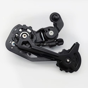 SUNRUN Dérailleur arrière de vélo en alliage 7/8/<span class=keywords><strong>9</strong></span> <span class=keywords><strong>vitesses</strong></span> pliable noir Compatible avec pour modèle RD-HG-27A - Product Image 4