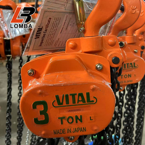 Kualitas tinggi 5 ton kerekan rantai Manual dengan keamanan konstruksi bersertifikat menggunakan pegangan angkat penting kustom alat grosir - Product Image 1