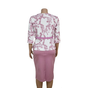 فستان نسائي تركي أنيق للمكتب بجودة عالية، متوفر بمقاسات كبيرة، فستان أنيق للنساء الأفريقيات - Product Image 6