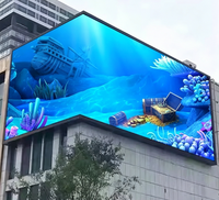 Écran d'affichage vidéo LED extérieur imperméable au design innovant, format 3D, lisible en plein soleil, luminosité personnalisable