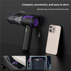 Máy hút bụi xe điện sạc nhanh Loại-C 18kpa 80000 vòng/phút động cơ không chổi than tự động stofzuiger - Product Image 4