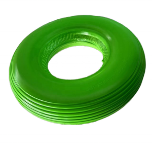 Nouveau 4.00-8 roues en mousse PU solide roue de brouette sans plat roues anti-crevaison état de la construction machines agricoles - Product Image 5