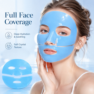 Maschera in Cristallo da 30g con Design Divisibile, Adatta per Tutto il Viso, Idratazione Profonda, Maschera al Collagene - Product Image 6