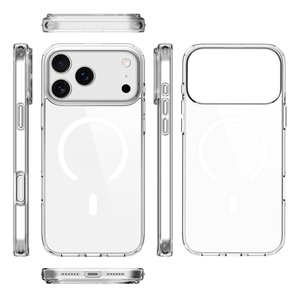 <span class=keywords><strong>2025</strong></span>, оптовая продажа, бестселлер, Роскошный чехол для телефона, прозрачный противоударный чехол для телефона, Магнитный чехол для <span class=keywords><strong>iphone</strong></span> 17 pro max - Product Image 3