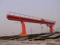 Prix usine Grue portique monopoutre électrique 15 tonnes 20 tonnes avec moteur et propulseur pour rail Grue RMG cantilever Chine