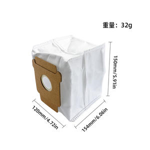 Compatible avec le filtre à vide IRobot 405 505 Combo, sac à poussière en papier haute efficacité 120x154x150mm pour usage domestique - Product Image 1