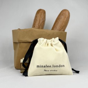 Custom Small <b>Personalized</b> Cotton Natural Canvas Drawstring <b>Gift</b> <b>Bag</b> - Product Image 3
