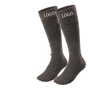 Latest Wholesale Custom Logo Men Women Compression Socks Anti <b>Slip</b> Casual Sports Socks Extra <b>Long</b> Cotton Breathable Thick - Product Image 1