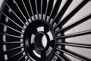 Rines de Aleación Personalizados de 22, 23 y 24 Pulgadas, 5 Orificios, PCD 120 108, Pintados en Negro para Range Rover Sport Evoque <span class=keywords><strong>Vogue</strong></span>, Nuevo Diseño de Pengzhen - Product Image 3