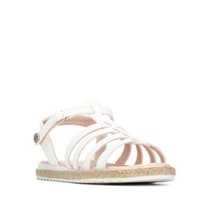 Sandales pour filles Xti, blanches, taille 29, style espadrille plates - Product Image 2