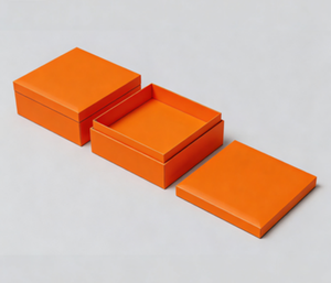 Folding gift box magnetic and jewelry packaging box - Product Image 2