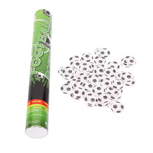 Tirador de mano Deportes Partido Celebración Biodegradable Fútbol Forma Confeti Fiesta Popper para la venta - Product Image 4