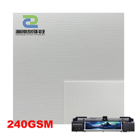 Rouleau de toile polyester mate éco-solvant 240 g/m² – Idéal pour stores enrouleurs et décoration de fenêtres