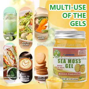 Ausreson Sea Moss Gels Irish Sea Moss Vitaminas Piña Suplemento alimenticio Oem Organic Sea Moss Gel - Product Image 4