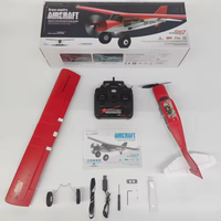 SJY-QIDI-560 tout-terrain avion RC modèle 4CH petit avion télécommandé avec moteur sans balai léger ensemble démarreur jouet volant