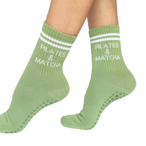 Custom Women's Spring Autumn Indoor Yoga <b>Socks</b> Non-Slip Breathable Knitted Striped Design Professional High Quality Wholesale - Product Image 1