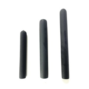 Manchon de protection en PVC enduit de plastique, manchon de protection pour vis filetées, capuchon en caoutchouc souple rond noir, extrémité isolante - Product Image 3
