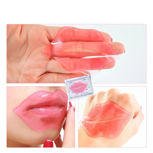 Venta al por mayor de máscaras de colágeno <span class=keywords><strong>para</strong></span> <span class=keywords><strong>labios</strong></span>, hoja vegana <span class=keywords><strong>para</strong></span> <span class=keywords><strong>labios</strong></span> secos, Etiqueta Privada, logotipo personalizado, productos <span class=keywords><strong>para</strong></span> el cuidado de los <span class=keywords><strong>labios</strong></span> veganos sin cristales antienvejecimiento - Product Image 3