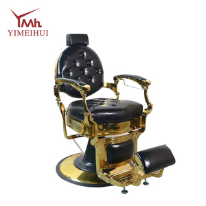 Modern Luxury Retro Styling <strong>Salon</strong> Furniture Vintage Barber Chair with Reclining Feature for Barbershop <strong>Equipment</strong> - Product Image 4