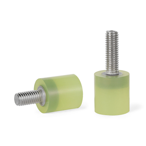 GELISEN Polyurethane Coated Screws Shock Absorbing <b>Bolts</b> Stainless Steel <b>M4</b> M5 M6 M8 Vibration Damping - Product Image 4