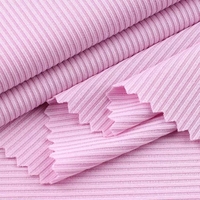 Vente directe usine – Tissu antistatique en maille côtelée 2x2 – Tissu côtelé extensible en polyester 250 GSM pour sous-vêtements de filles