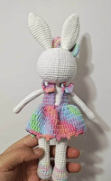 Logo personnalisé Mini mignon Animal thème fait à la main Crochet jouets en peluche nouveau-né adapté PP coton maille super doux enfants cadeau de vacances