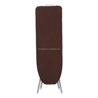 Planche à repasser pliable et réglable en hauteur en bois
