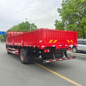 HOWO 4X2 Fence Cargo Transport Truck 5m Flat <b>Bed</b> Cargo Truck <b>6</b>-7 Tons Cargo Delivery Truck for Sale - Product Image 3