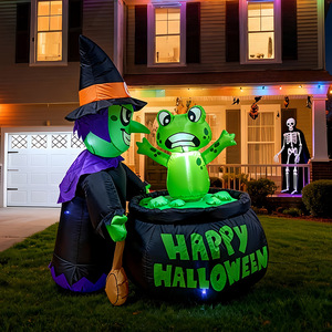 <span class=keywords><strong>Caldero</strong></span> <span class=keywords><strong>de</strong></span> <span class=keywords><strong>Bruja</strong></span> Inflable <span class=keywords><strong>de</strong></span> Halloween <span class=keywords><strong>de</strong></span> 1.5 Metros para Exteriores, Decoración <span class=keywords><strong>de</strong></span> Patio para Crear una Atmósfera <span class=keywords><strong>de</strong></span> Terror, Modelo 22082 - Product Image 1