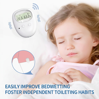 Alarme d'énurésie sans fil, réutilisable, portable et rechargeable avec capteur de vibration et alerte sonore pour enfants et personnes âgées souffrant d'incontinence
