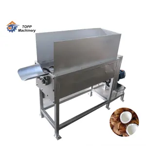 High quality coconut shell coconut husk removing fresh coconuts machine