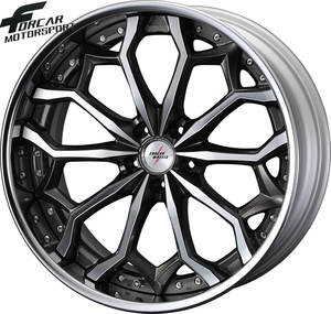 Nouvelles jantes en alliage forgé à double couleur, design tout-terrain, personnalisées, en aluminium, 2 pièces, haute résistance, poids <span class=keywords><strong>lourd</strong></span> - Product Image 3