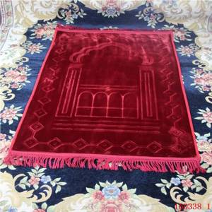 Alfombra de oración islámica lavable de lujo con diseño floral personalizable, adecuada para el hogar, pícnic, camping, tejida para musulmanes. - Product Image 2