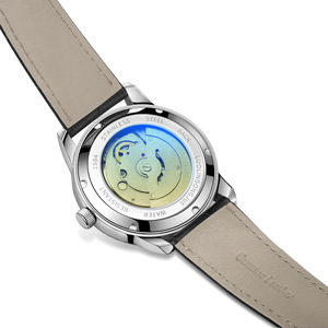 Montre automatique à boucle à ardillon carrée en acier inoxydable, modèle best-seller, fabriquée par des maîtres artisans en direct de l'usine - Product Image 4