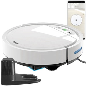 EBO-118HW 3 en 1 Machine à laver les sols intelligente WiFi App contrôlée <span class=keywords><strong>Auto</strong></span>-charge <span class=keywords><strong>Auto</strong></span>-charge Nettoyage Petit Robot Aspirateur - Product Image 1