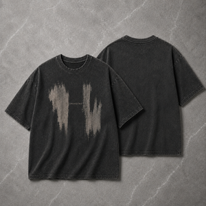 T-shirt en coton à manches courtes et col rond pour homme avec imprimé graphique sur le devant, coupe classique décontractée, 240 GSM - Product Image 5