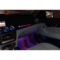 Kit complet d'éclairage d'ambiance intérieur LED 64 couleurs pour Mercedes-Benz Classe C (W204) 2010-2014, accessoires de décoration