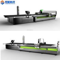 Machine de découpe de tissu automatique à haute vitesse et de précision pour vêtements, confection, habillement, CNC avec moteur 16-25KW AC380V