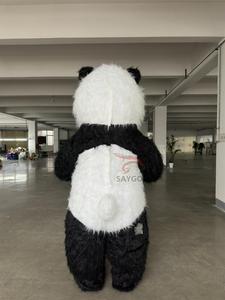 Costumes de tête de <span class=keywords><strong>panda</strong></span> <span class=keywords><strong>KungFu</strong></span> Costume de mascotte de <span class=keywords><strong>panda</strong></span> réaliste pour adultes, hommes et femmes - Product Image 2