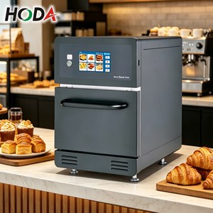 Horno de Alta Velocidad, Horno Eléctrico de Sobremesa Pequeño de 20 Litros, Horno de Convección Ultra Rápido para Hornear - Product Image 1