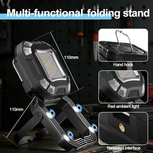 Lampe de travail LED Xinster 2000 lumens rechargeable magnétique pour le camping - Product Image 3